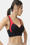 Lady Lyka Cotton Padded Sports Bra (Pack of 2) - Multicolor — thumbnail 3